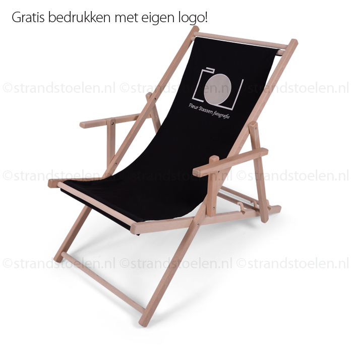 Auroch Imperial vleugel Strandstoel met Logo - type Relax - strandstoelen.nl