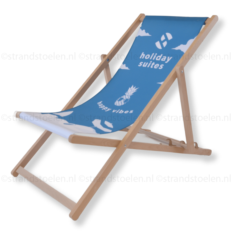 bedrukte strandstoelen